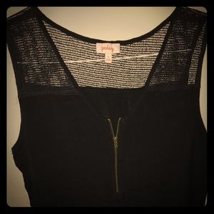 Sleeveless Black Shirt - Pixley (Stitch Fix)